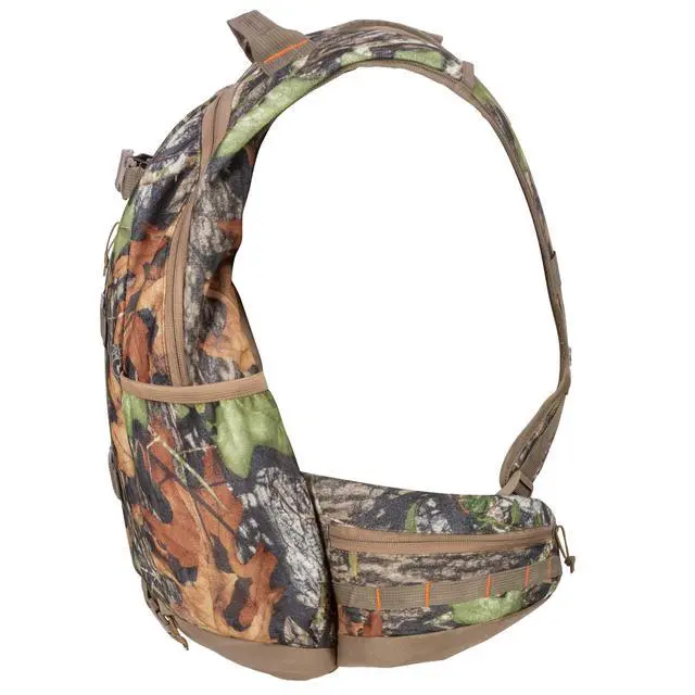 Alt view image 4 of 7 - Camouflage Hunting Backpack Waterproof Bow and Rifle Compatible Hunting Bag (Mossy Oak Obsession)
