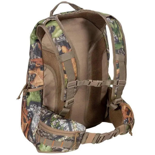 Alt view image 5 of 7 - Camouflage Hunting Backpack Waterproof Bow and Rifle Compatible Hunting Bag (Mossy Oak Obsession)