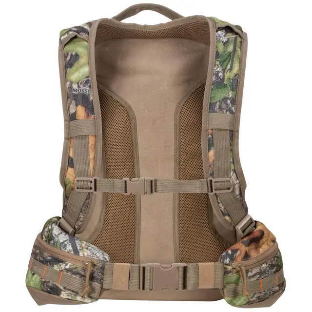 Alt view image 6 of 7 - Camouflage Hunting Backpack Waterproof Bow and Rifle Compatible Hunting Bag (Mossy Oak Obsession)