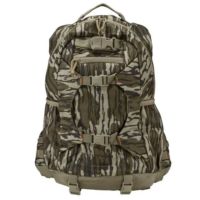 Alt view image 4 of 7 - Camouflage Hunting Backpack Waterproof Bow and Rifle Compatible Hunting Bag (Mossy Oak Bottomland)
