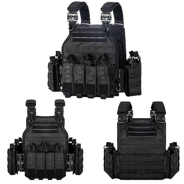 Alt view image 2 of 6 - CAMO Tactical Outdoor Carrier Vest