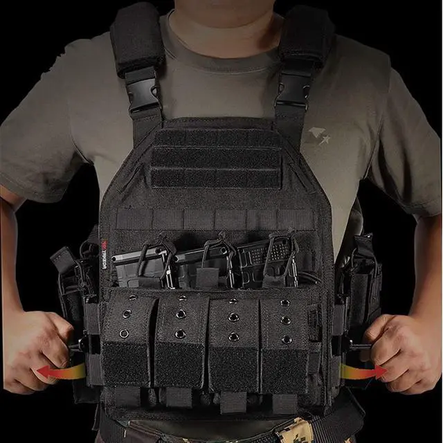 Alt view image 5 of 6 - CAMO Tactical Outdoor Carrier Vest