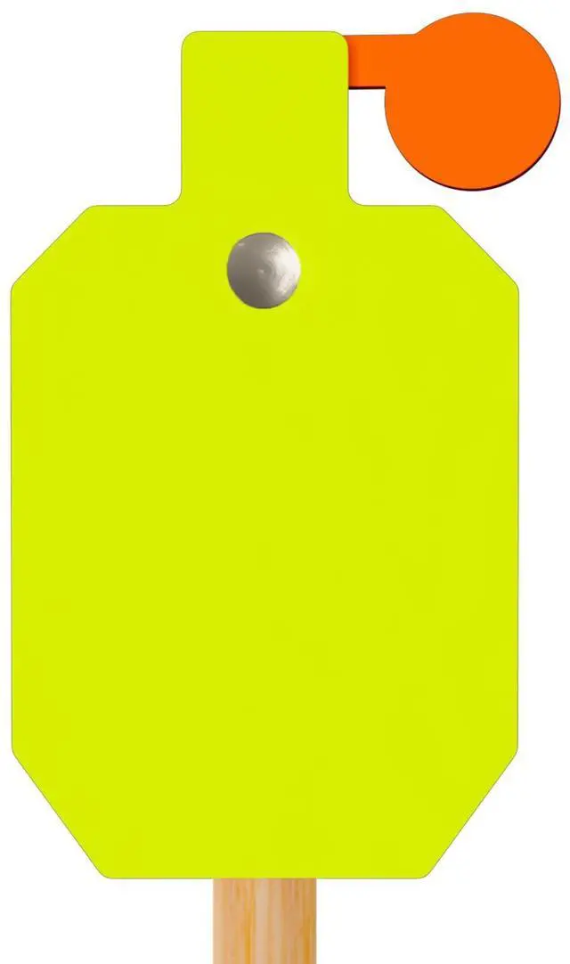 Main image of AR500 Steel Hostage Reactive IDPA Shooting Target 3/8" Thick Armored Steel Torso Targets - Neon Color