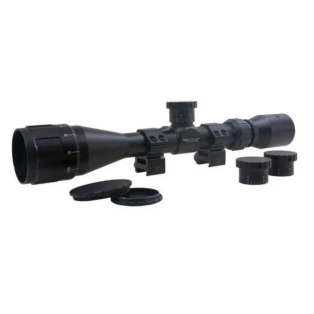 Alt view image 6 of 7 - Optics Sweet 22 AO Rifle Scope, Adjustable Objective, Multiple Magnification Options, Black