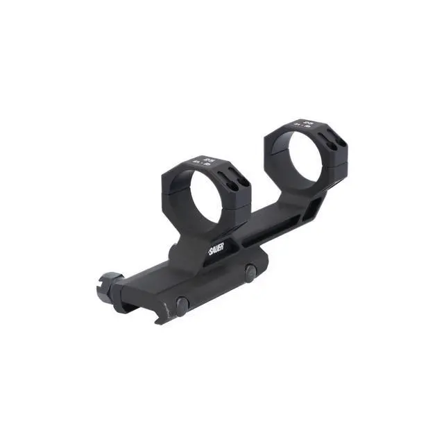 Alt view image 2 of 5 - Alpha MSR Strong Ductile Durable Reliable 7075-T6 Aluminum 1.535" High 0 MOA Cant M1913 Attachment Scope Ring Mount