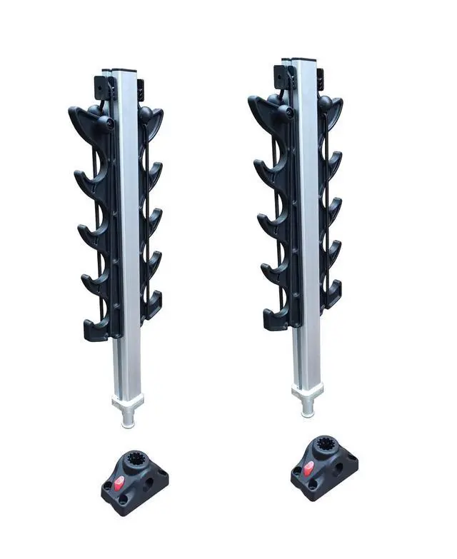 Alt view image 4 of 5 - Crappie Rod Holder/Transport Rack/Boat Rod Storage System