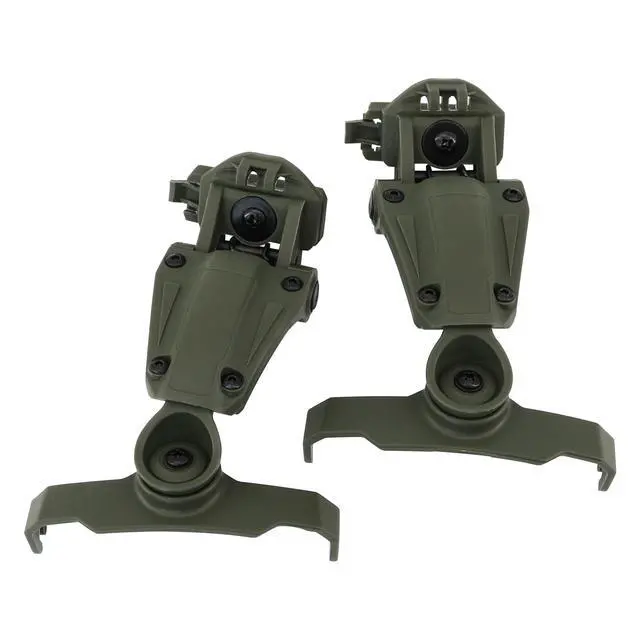 Alt view image 5 of 7 - Tactical Helmet ARC Rail Adapter Accessories - Compatible with Walker's Razor Earmuffs