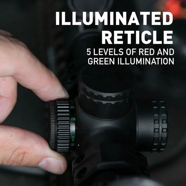 Alt view image 4 of 7 - Banshee 1-4x20 LPVO Rifle Scope with Offset Scope Mount