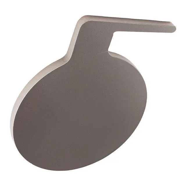 Alt view image 6 of 7 - 6Pcs AR500 Dueling Tree Paddles 6" X 3/8" Steel Target DIY Shooting Target Kits with Tubes