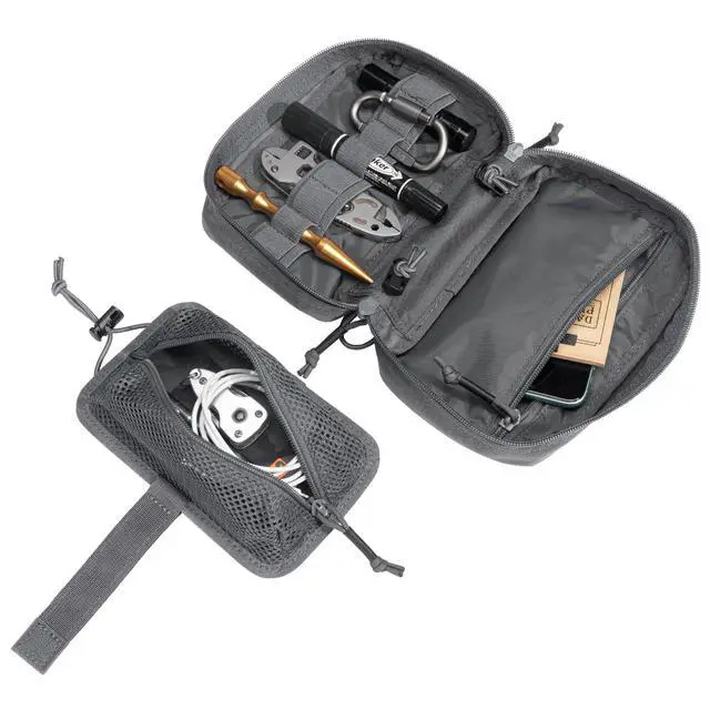 Alt view image 7 of 7 - Tactical First Aid Pouch IFAK Rip Away Molle EMT Pouch Compact Admin Pouch Medical Utility Pouch Emergency Survival Kits for Tactical Vest,Backpack