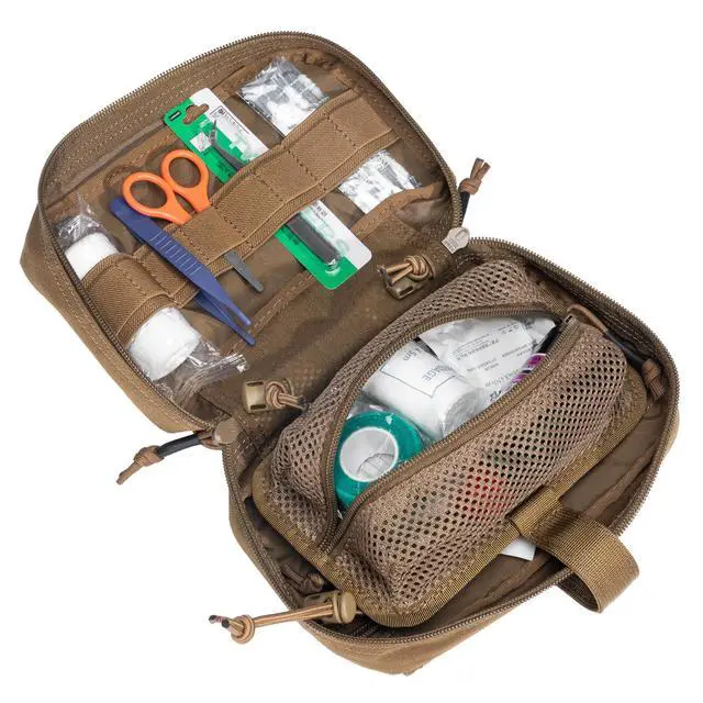 Alt view image 3 of 7 - Tactical First Aid Pouch IFAK Rip Away Molle EMT Pouch Compact Admin Pouch Medical Utility Pouch Emergency Survival Kits for Tactical Vest,Backpack