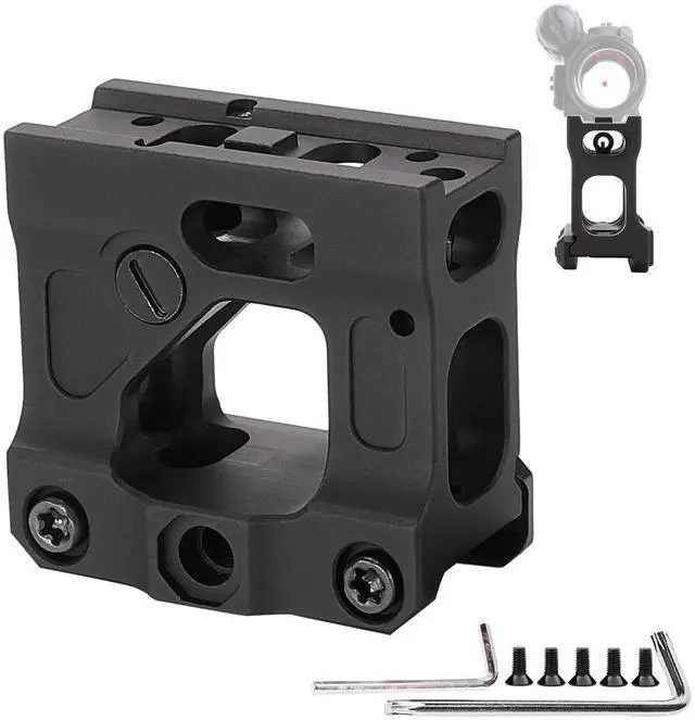 Main image of Red Dot Riser Mount Picatinny Riser Mounts for T1 T2 H1 H2 Optic Sight Accepts All Footprint Optics