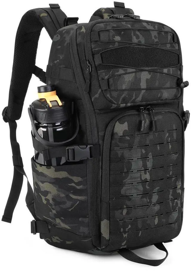 Main image of Tactical Backpack for Men 35L Military Backpack MOLLE 1000D Army Daypack 3 Day Bug Out Bag for Work Camping Hiking Outdoor, Camo