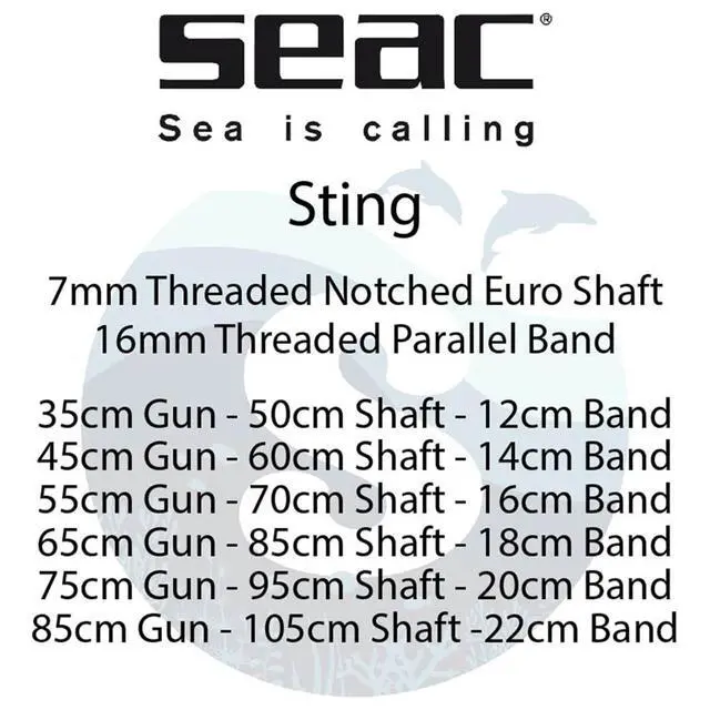 Alt view image 6 of 7 - Sting, Rubber Spearfishing Sling Speargun