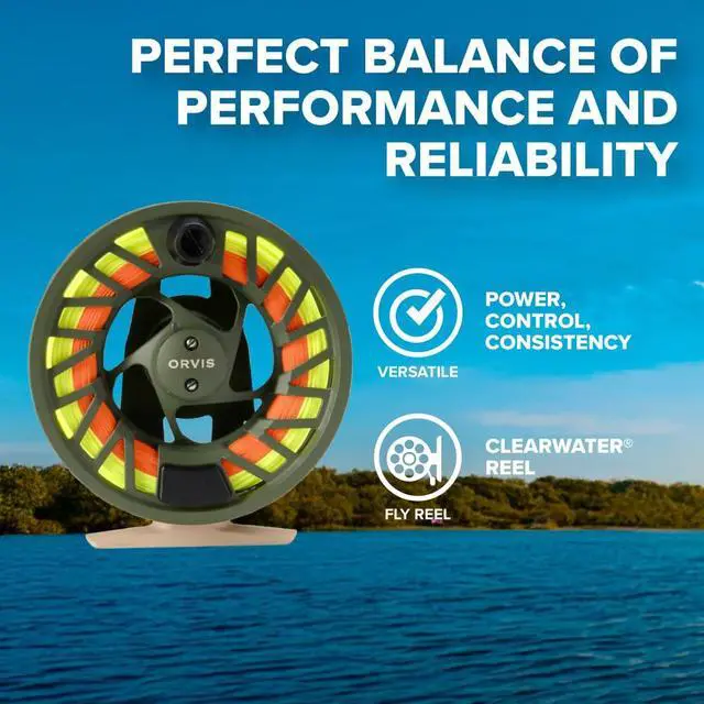 Alt view image 6 of 7 - Clearwater Reel & Spools 3-Pack: Lightweight Fly Fishing Reels with Extra Spools, Durable Construction, Smooth Drag System