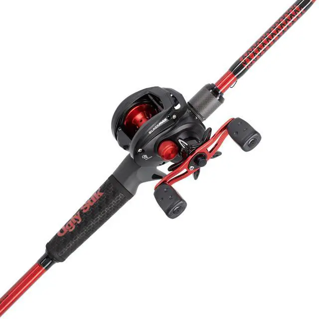 Main image of Carbon Low Profile Baitcast Reel and Fishing Rod Combo