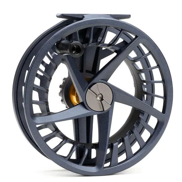 Alt view image 2 of 6 - Liquid Max Fly Fishing Reel | Saltwater | Super Large Arbor, Pressure cast Aluminum, Waterproof Big Game Drag