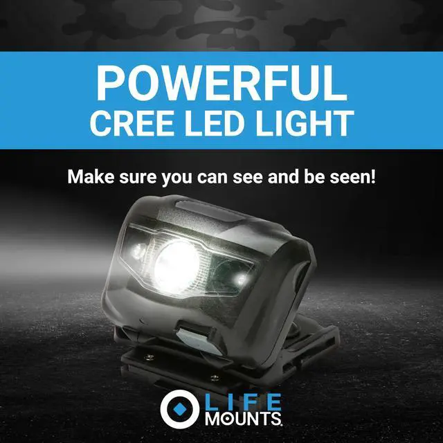 Alt view image 2 of 7 - LED Tactical Helmet NVG Shroud Mounted Light