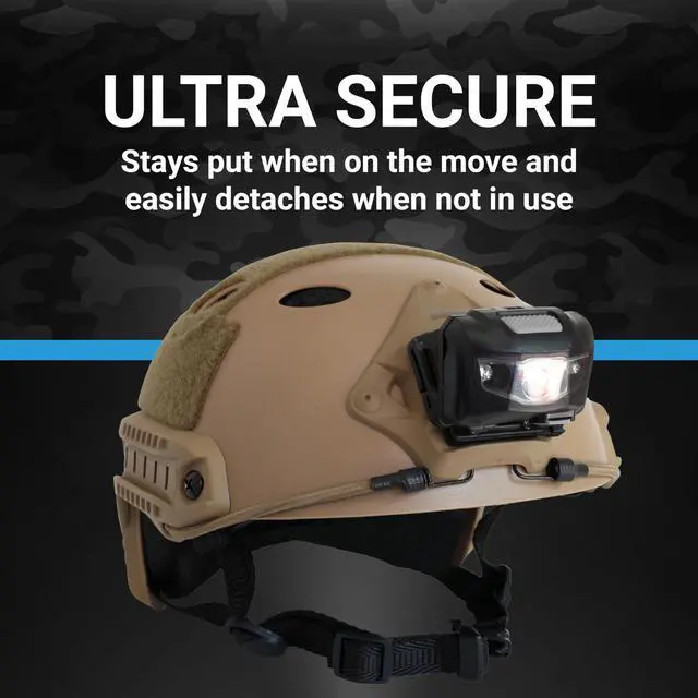 Alt view image 5 of 7 - LED Tactical Helmet NVG Shroud Mounted Light