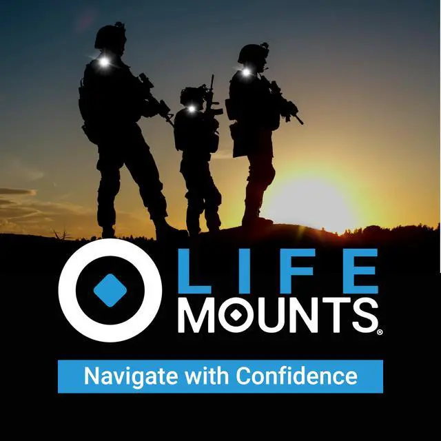 Alt view image 7 of 7 - LED Tactical Helmet NVG Shroud Mounted Light