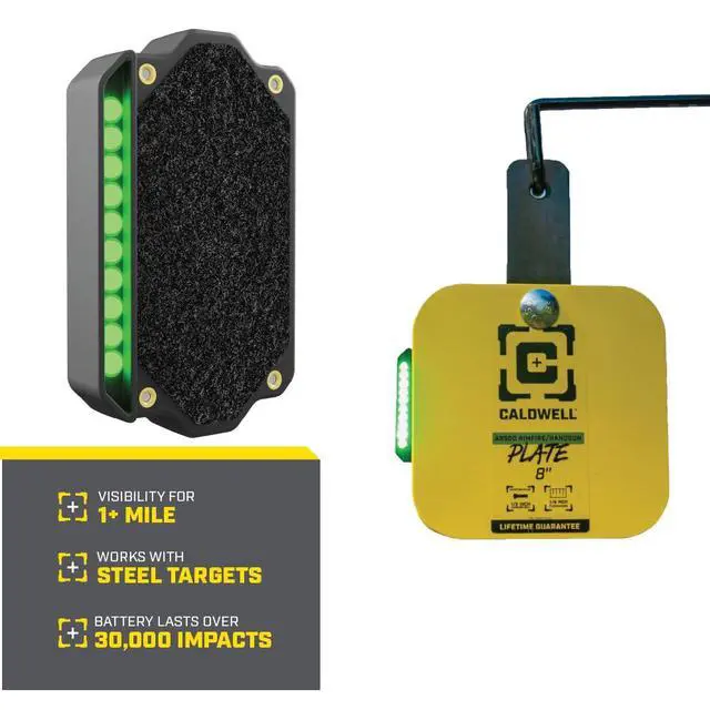 Alt view image 2 of 7 - Flash Bang, Target Hit Indicator with Impact Light System and Easy Attachment for Shooting, Shooting Sports, Target Practice