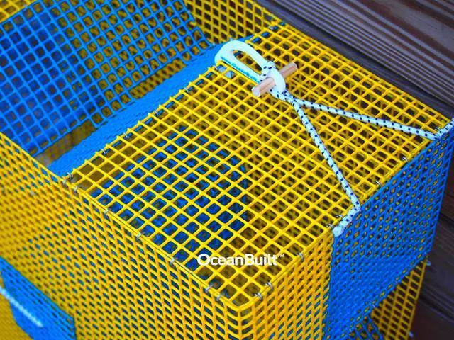 Alt view image 3 of 7 - Baitfish & Pinfish Traps Durable Wire Fishing Traps Multiple Mesh Sizes, Trap Sizes & Buoy Kit Options