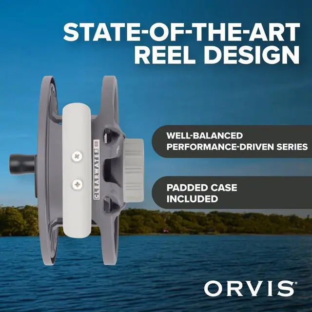 Alt view image 4 of 7 - Clearwater Reel & Spools 3-Pack: Lightweight Fly Fishing Reels with Extra Spools, Durable Construction, Smooth Drag System