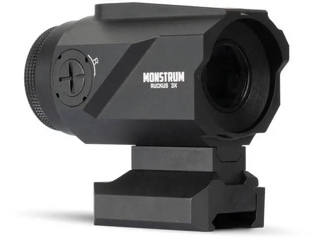 Main image of Ruckus (e) 3X Prism Scope with Electronic Button Control and Shake Awake