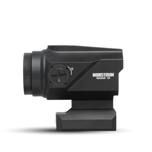 Alt view image 2 of 7 - Ruckus (e) 3X Prism Scope with Electronic Button Control and Shake Awake