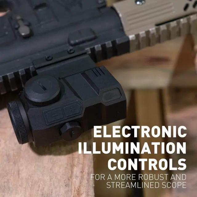Alt view image 3 of 7 - Cyborg 3X Prism Scope | Circle Dot Reticle