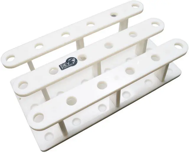 Main image of 18 Pole Fishing Rod Holder Rack for Garage Heavy Duty Outdoor Boat Dock Storage
