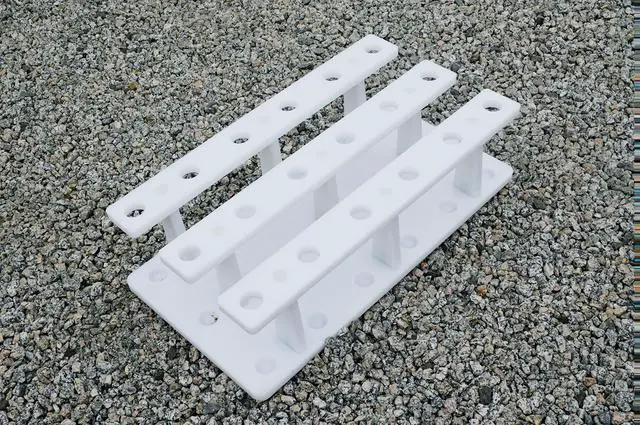 Alt view image 2 of 7 - 18 Pole Fishing Rod Holder Rack for Garage Heavy Duty Outdoor Boat Dock Storage