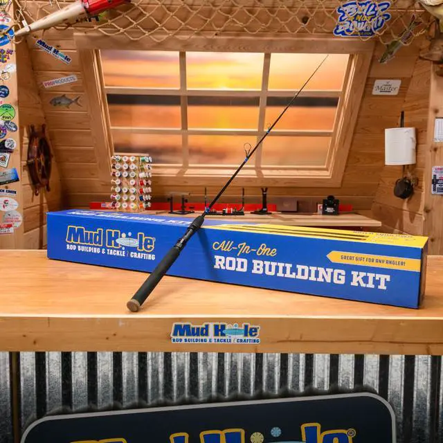 Alt view image 7 of 7 - All-in-One Fishing Rod Building Kit with Tools, Components, and Supplies