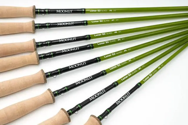 Alt view image 3 of 3 - Moonlit Lunar S2-Glass Fiberglass Fly Rod | NEW 2025 Model