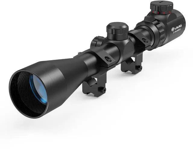 Main image of 3-9×40 Rifle Scope with Red/Green Illumination and Rangefinder Reticle-Includes Batteries,Fits 11mm Free Mounts,Waterproof and Fog-Proof