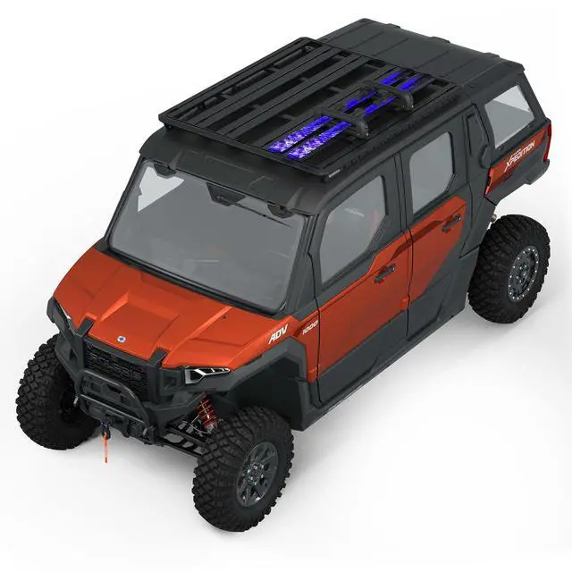 Alt view image 4 of 7 - Off Road Rhino-Rack Fishing Rod Holder for Xpedition XP and ADV, for Fishing Rods, Holding Skis, Snowboards - 2889729