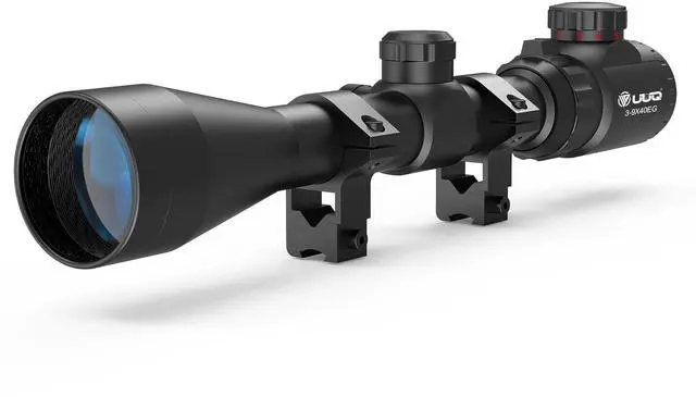 Main image of 3-9×40 Rifle Scope with Red/Green Illumination and Rangefinder Reticle-Includes Batteries,Fits 11mm Free Mounts,Waterproof and Fog-Proof