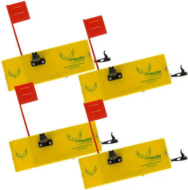 Main image of Planer Boards for Fishing (4Pack) - 4 Size Options - Includes Tattle Flag kit