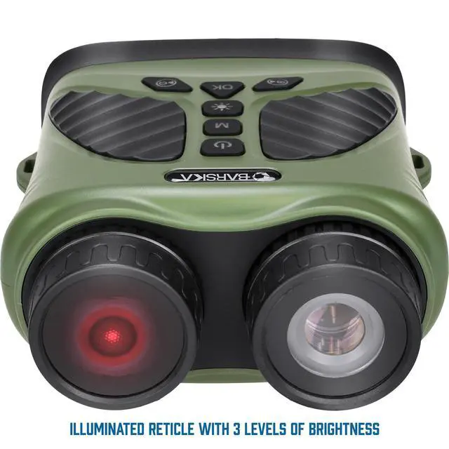 Alt view image 6 of 7 - NV-2 Night Vision Binoculars, 10X Magnification, 8X Digital Zoom, 43mm Lens, 3 Inch IPS Display, 40MP Photos, 2.5K Video, 820yd Range, 3-Level IR, USB-C Fast Charging, Day & Night Use