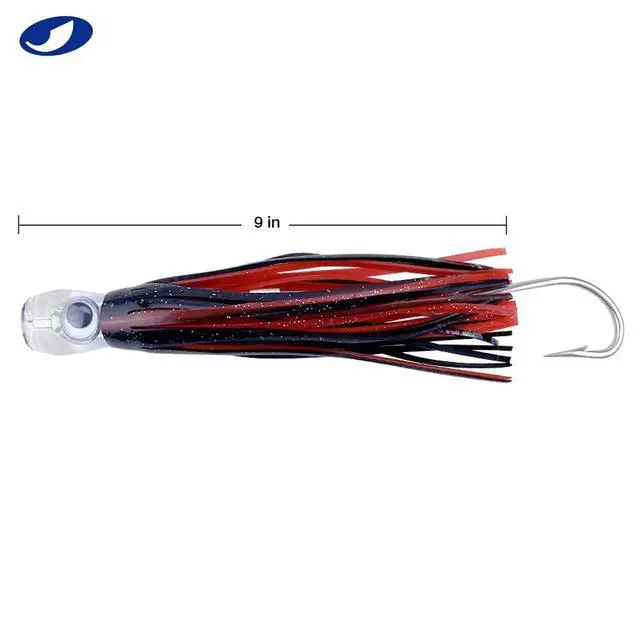 Alt view image 2 of 7 - Saltwater Trolling Lure for Marlin Tuna Mahi Dolphin Durado Wahoo Trolling Lures Free Mesh Bag Offshore Big Game Lures
