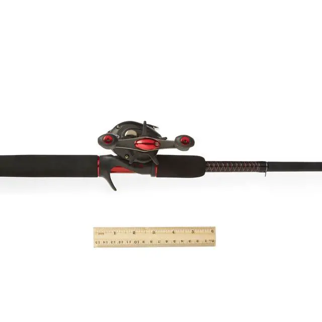 Alt view image 3 of 7 - GX2 Low Profile Baitcast Reel and Fishing Rod Combo