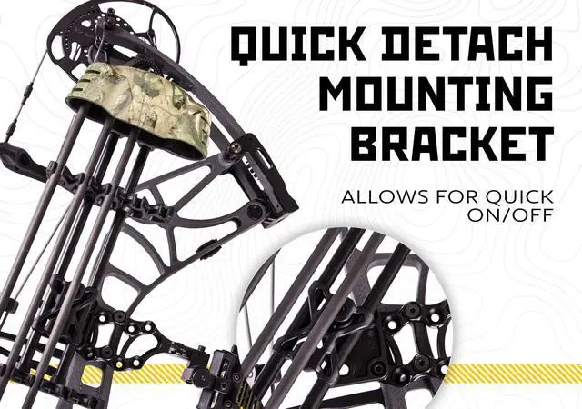 Alt view image 3 of 7 - 5-Spot Archery Arrow Quiver, Realtree Edge