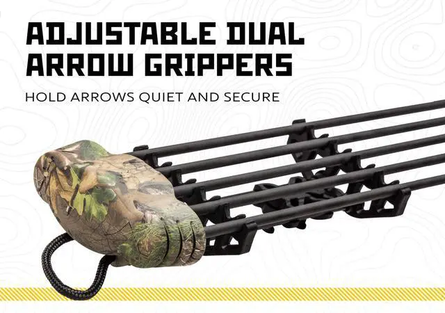 Alt view image 4 of 7 - 5-Spot Archery Arrow Quiver, Realtree Edge