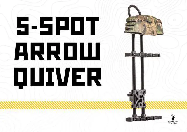 Alt view image 5 of 7 - 5-Spot Archery Arrow Quiver, Realtree Edge
