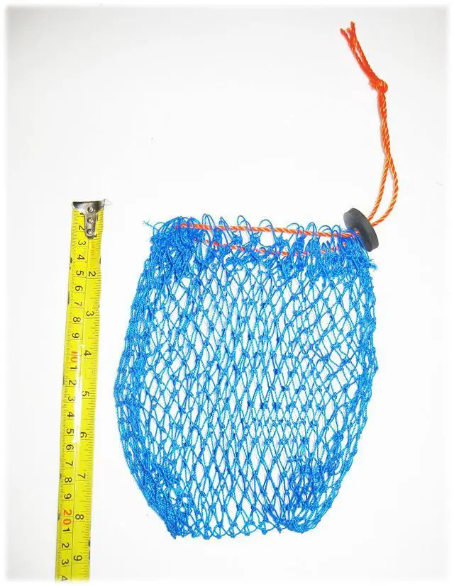 Alt view image 7 of 7 - 2-Pack of Vinyl Coated Crab Tra & Accessory Kit (100' Lead Core Rope, Caliper,Harness,Bait Case & 14" Red/White Float) (S60+CAQ3) x2