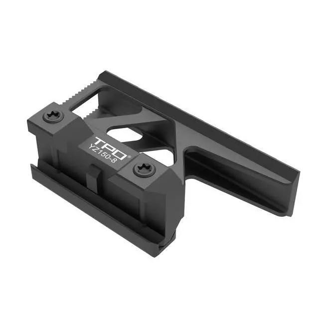 Alt view image 6 of 7 - Picatinny Rail Riser Mount 1.50 Height 3.5" Long 8-Slot (YZ150-8)