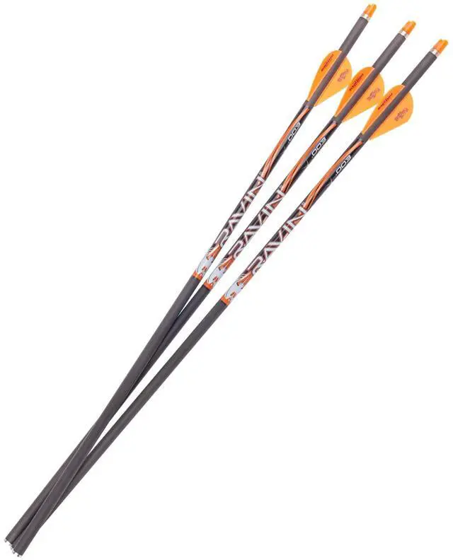Main image of Crossbow Arrows & Bolts - Premium Carbon Hunting Bolts, Lighted Nock Options, High Accuracy Straightness (.001/.003) - Multiple Grain Weights & Sizes for Crossbows