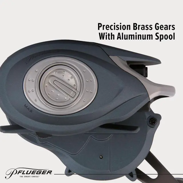 Alt view image 4 of 7 - President Baitcast Low Profile Fishing Reel