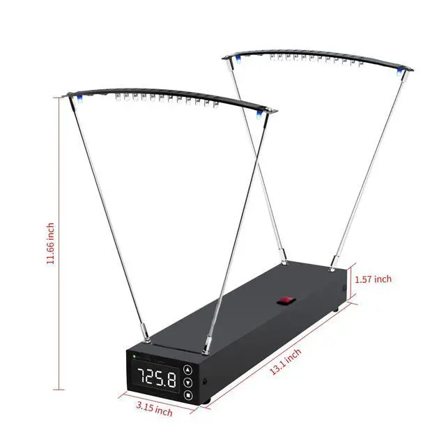 Alt view image 2 of 7 - Ballistic Chronograph for Rifle Shooting: Precision Speed Tester with FPS MPS Readings LCD Screens for Archery Arrow Bow