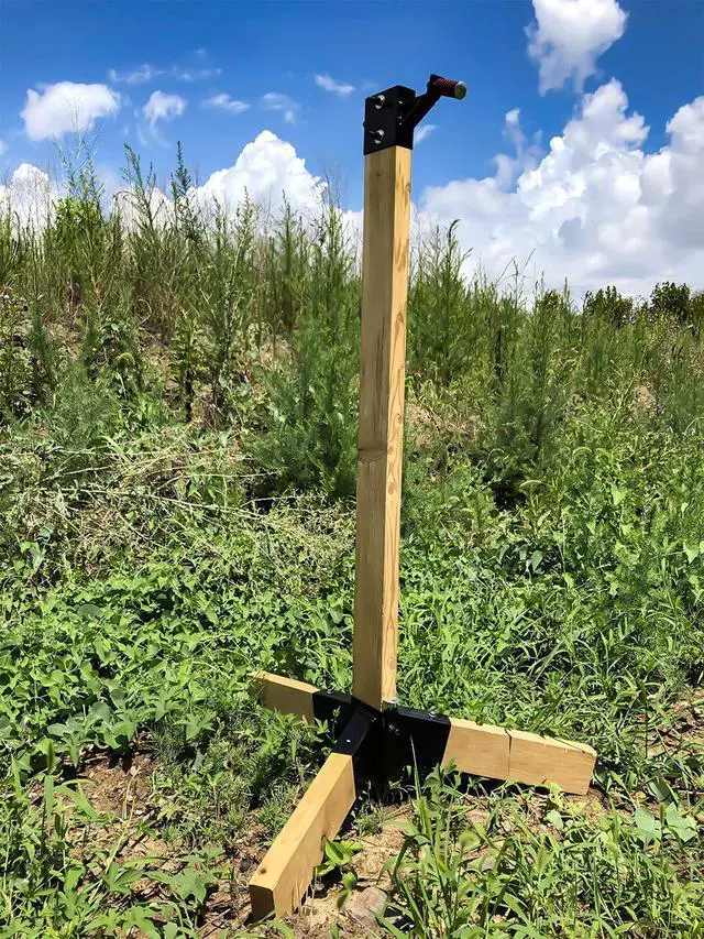 Alt view image 3 of 7 - Target Stand System - AR500 Steel Target with 2x4 Mount Kit